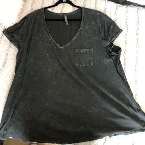 Torrid Size 5 Mineral Wash Top